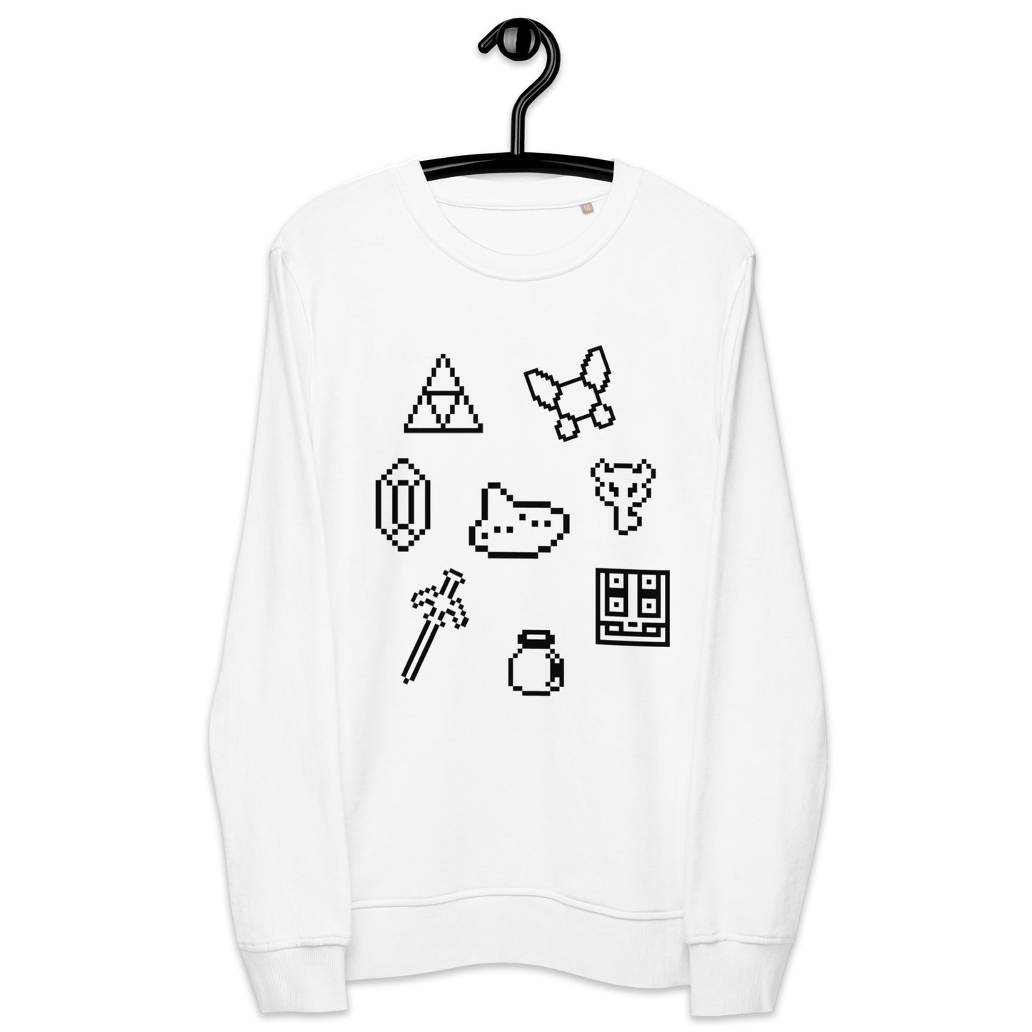 8Bit organic sweatshirt
